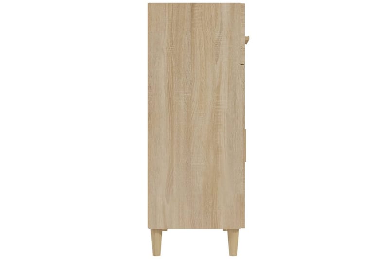 beBasic Skänk sonoma-ek 69,5x34x89 cm konstruerat trä - Förvaring - Förvaringsmöbler - Skänkar & sideboards