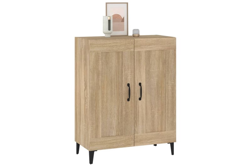 beBasic Skänk sonoma-ek 69,5x34x90 cm konstruerat trä - Förvaring - Förvaringsmöbler - Skänkar & sideboards