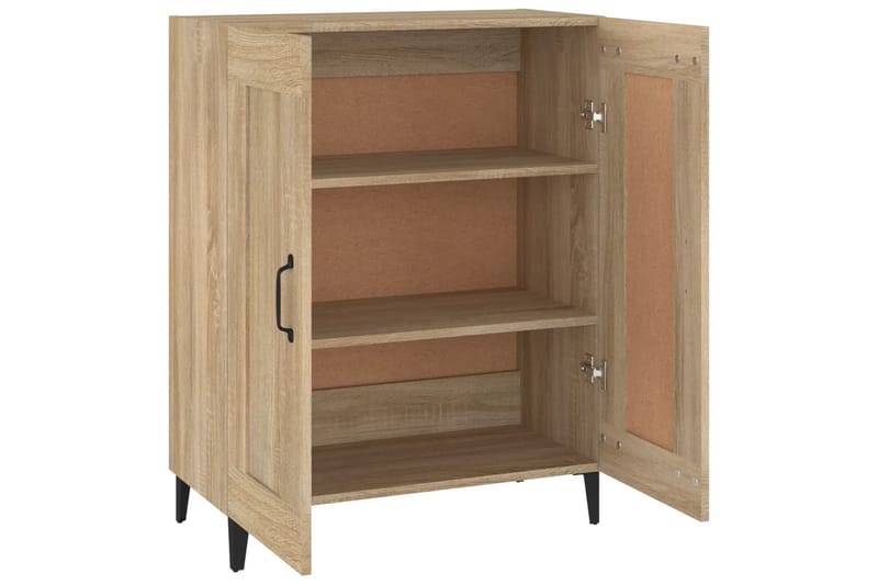 beBasic Skänk sonoma-ek 69,5x34x90 cm konstruerat trä - Förvaring - Förvaringsmöbler - Skänkar & sideboards