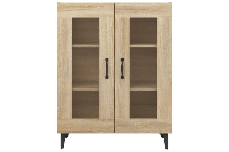 beBasic Skänk sonoma-ek 69,5x34x90 cm konstruerat trä - Förvaring - Förvaringsmöbler - Skänkar & sideboards