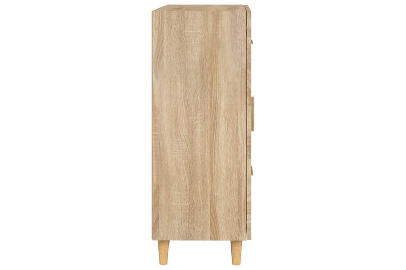 beBasic Skänk sonoma-ek 69,5x34x90 cm konstruerat trä - Förvaring - Förvaringsmöbler - Skänkar & sideboards