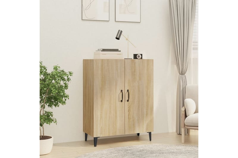 beBasic Skänk sonoma-ek 70x34x90 cm konstruerat trä - Skänkar & sideboards