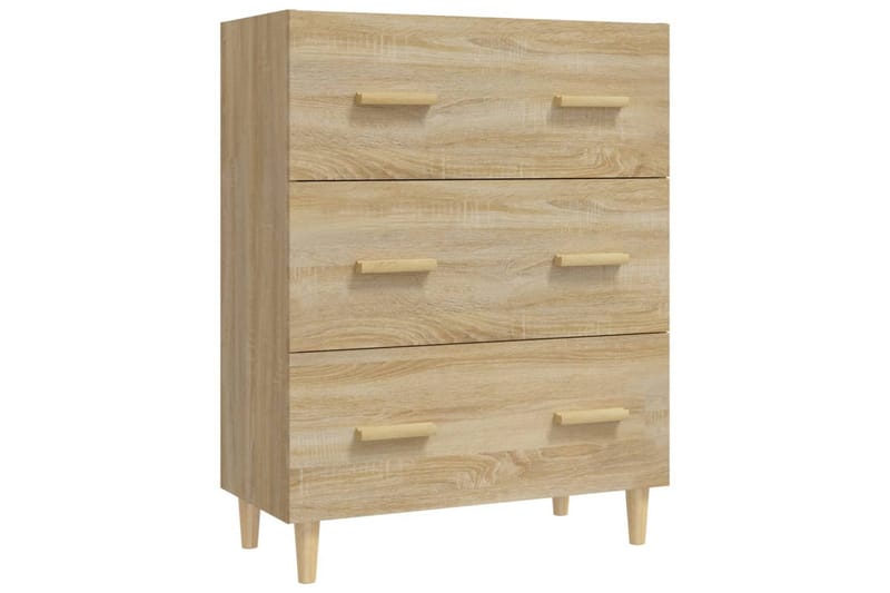 beBasic Skänk sonoma-ek 70x34x90 cm konstruerat trä - Skänkar & sideboards