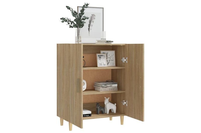 beBasic Skänk sonoma-ek 70x34x90 cm konstruerat trä - Förvaring - Förvaringsmöbler - Skänkar & sideboards
