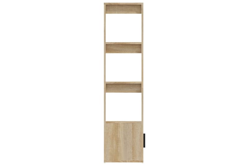 beBasic Skänk sonoma-ek 80x30x119,5 cm konstruerat trä - Förvaring - Förvaringsmöbler - Skänkar & sideboards