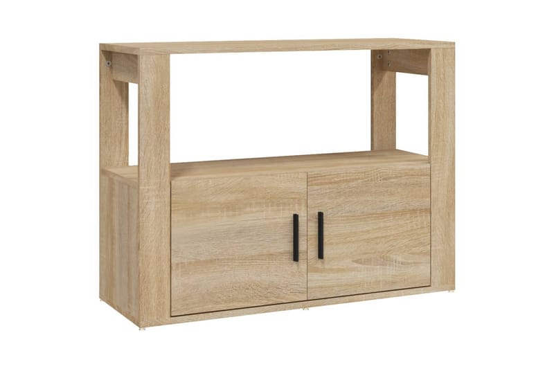 beBasic Skänk sonoma-ek 80x30x60 cm konstruerat trä - Förvaring - Förvaringsmöbler - Skänkar & sideboards