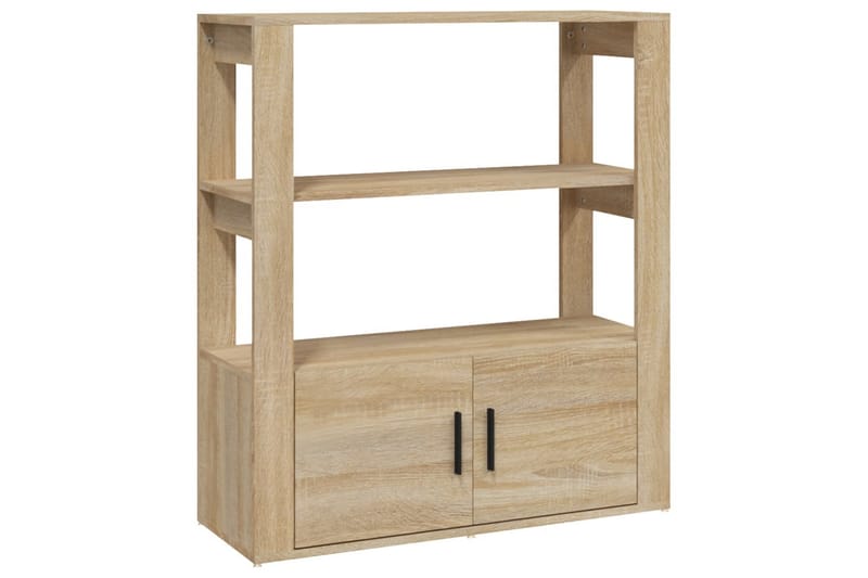 beBasic Skänk sonoma-ek 80x30x90 cm konstruerat trä - Förvaring - Förvaringsmöbler - Skänkar & sideboards
