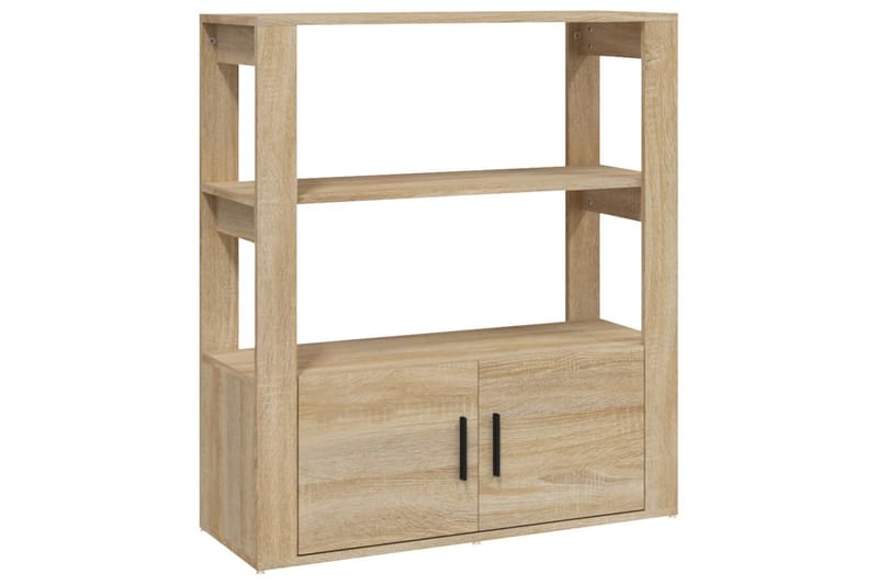 beBasic Skänk sonoma-ek 80x30x90 cm konstruerat trä - Skänkar & sideboards