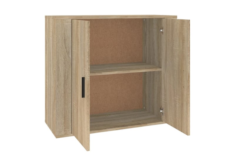 beBasic Skänk sonoma-ek 80x33x70 cm konstruerat trä - Förvaring - Förvaringsmöbler - Skänkar & sideboards