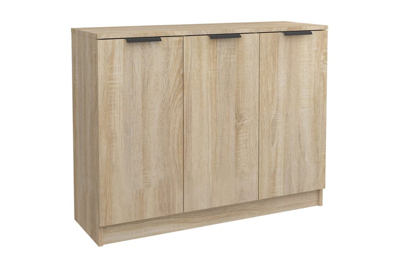 beBasic Skänk sonoma-ek 90,5x30x70 cm konstruerat trä - Skänkar & sideboards