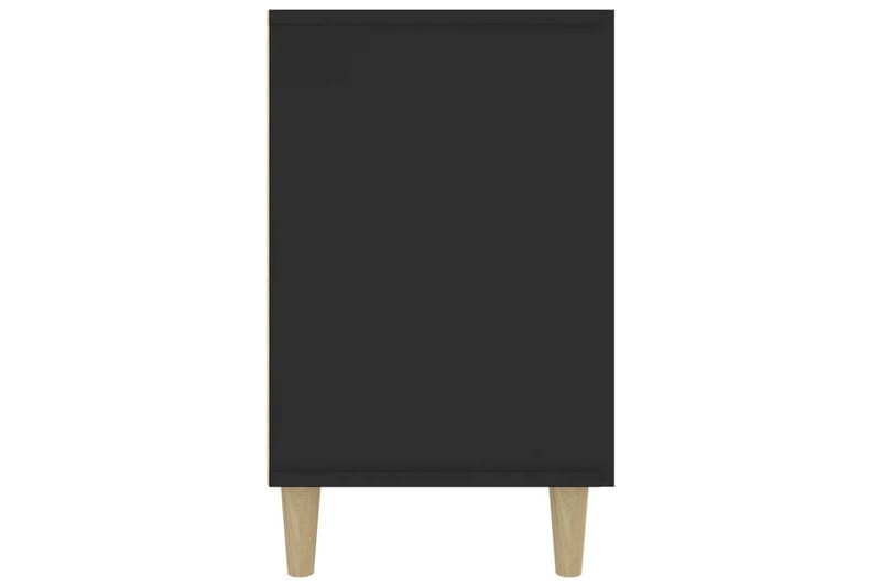 beBasic Skänk svart 100x36x60 cm konstruerat trä - Skänkar & sideboards