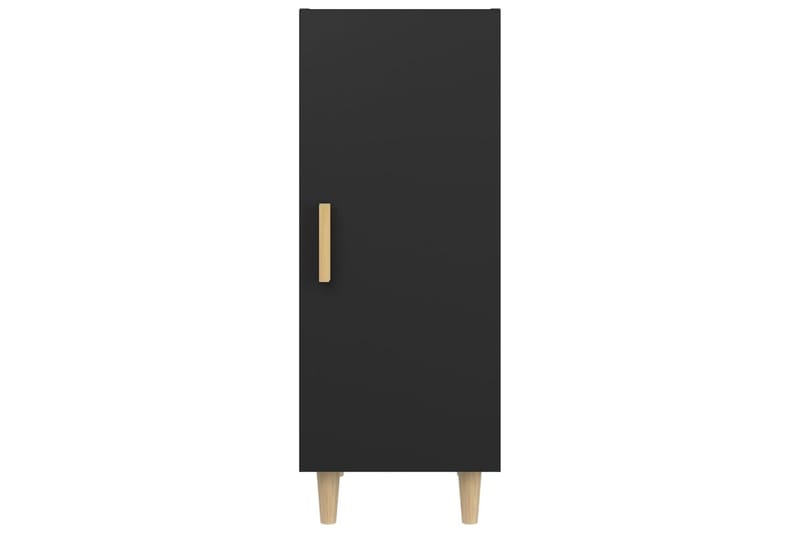 beBasic Skänk svart 34,5x34x90 cm konstruerat trä - Skänkar & sideboards