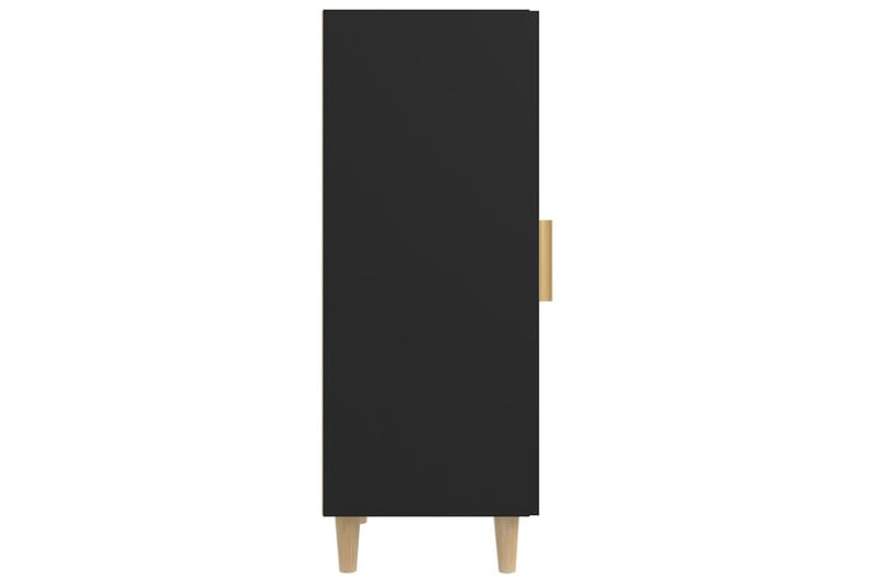 beBasic Skänk svart 34,5x34x90 cm konstruerat trä - Skänkar & sideboards