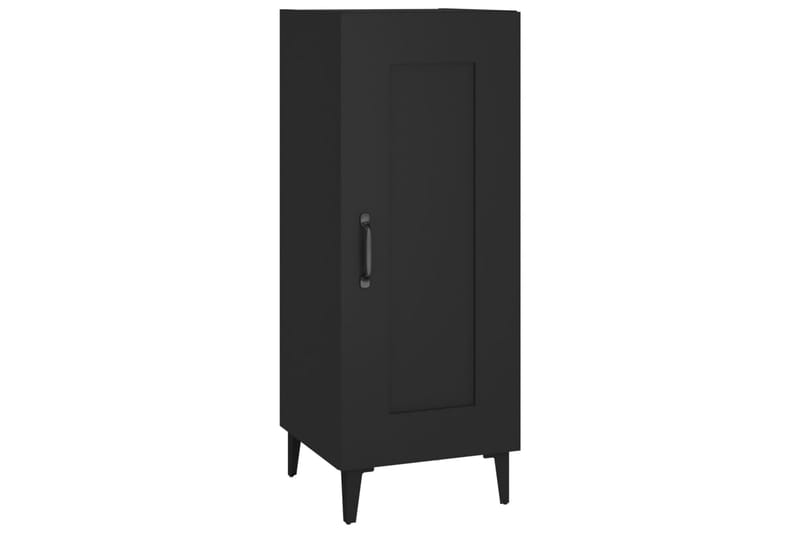 beBasic Skänk svart 34,5x34x90 cm konstruerat trä - Skänkar & sideboards