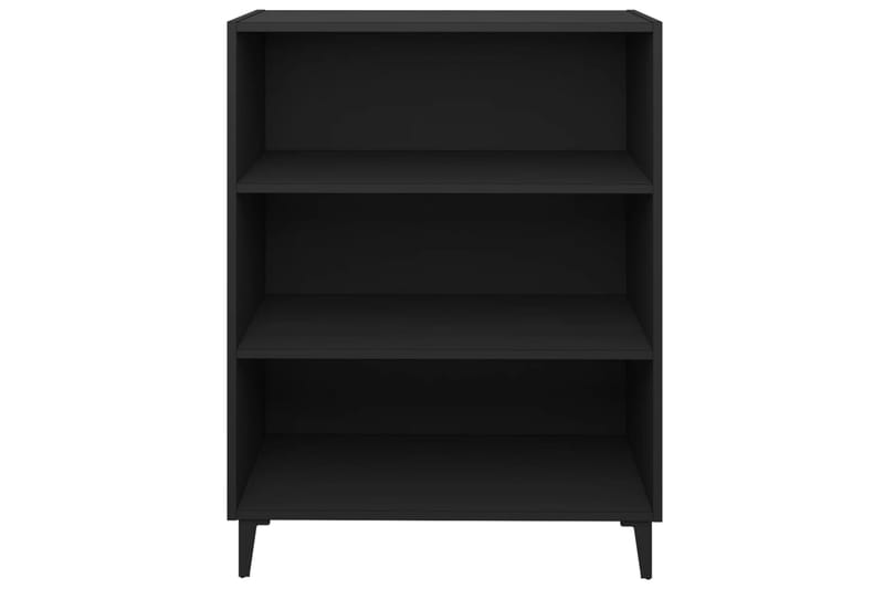 beBasic Skänk svart 69,5x32,5x90 cm konstruerat trä - Skänkar & sideboards