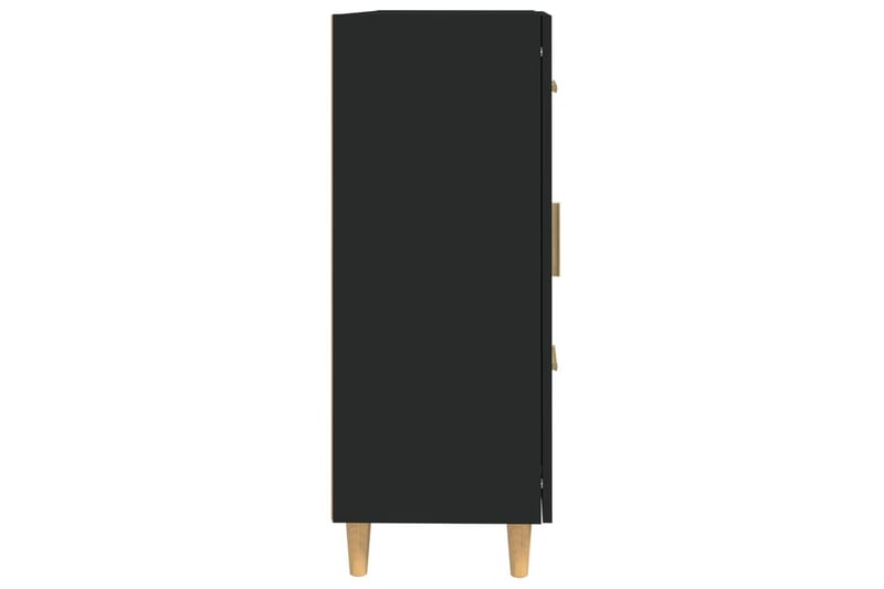 beBasic Skänk svart 69,5x34x90 cm konstruerat trä - Skänkar & sideboards
