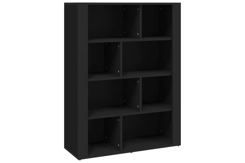 beBasic Skänk svart 80x30x106 cm konstruerat trä - Skänkar & sideboards