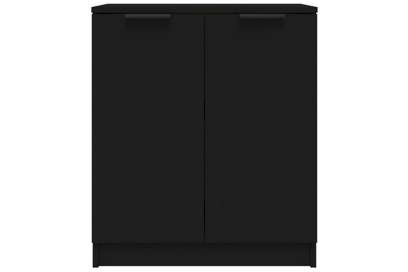 beBasic Skänk svart 80x40x75 cm konstruerat trä - Skänkar & sideboards