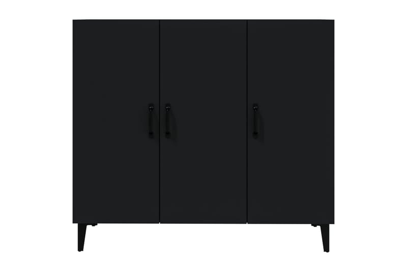 beBasic Skänk svart 90x34x80 cm konstruerat trä - Skänkar & sideboards