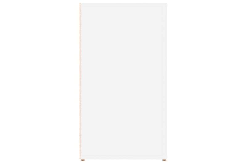 beBasic Skänk vit 100x33x59,5 cm konstruerat trä - Skänkar & sideboards