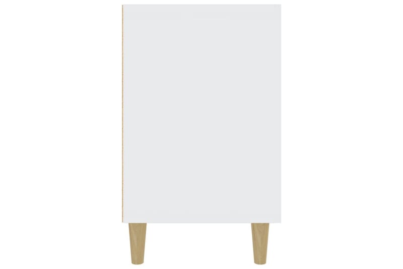 beBasic Skänk vit 100x36x60 cm konstruerat trä - Skänkar & sideboards