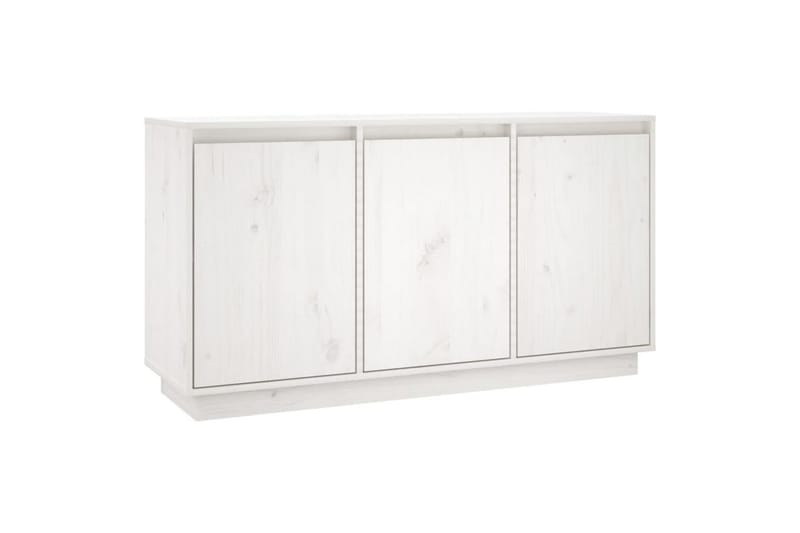 beBasic Skänk vit 111x34x60 cm massiv furu - Skänkar & sideboards