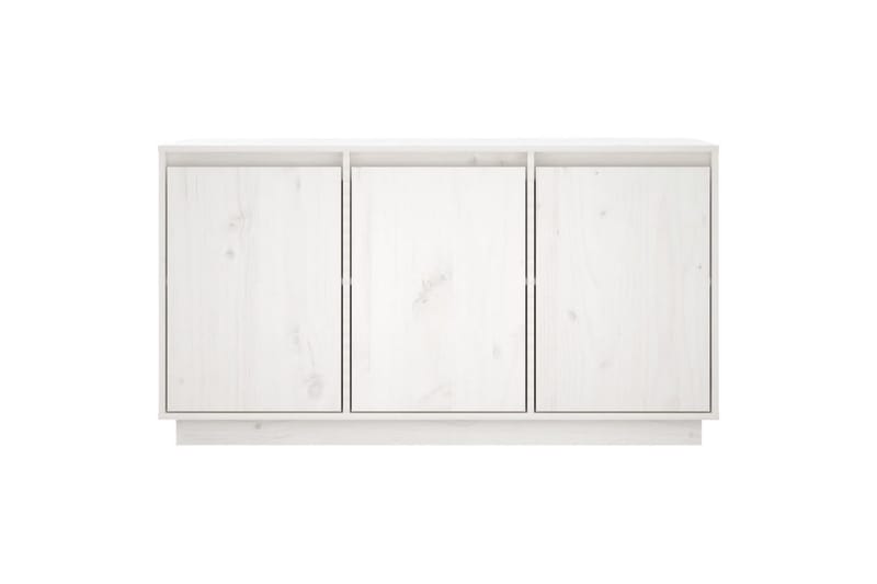 beBasic Skänk vit 111x34x60 cm massiv furu - Skänkar & sideboards