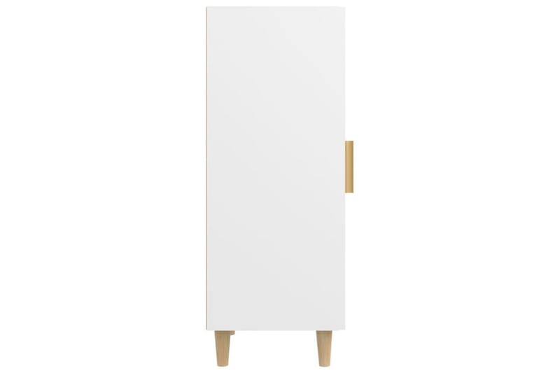 beBasic Skänk vit 34,5x34x90 cm konstruerat trä - Förvaring - Förvaringsmöbler - Skänkar & sideboards