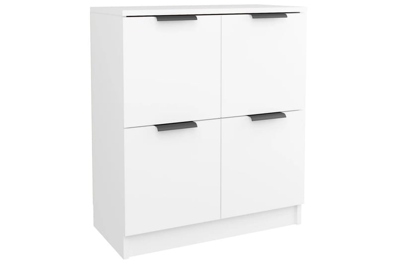 beBasic Skänk vit 60x30x70 cm konstruerat trä - Skänkar & sideboards