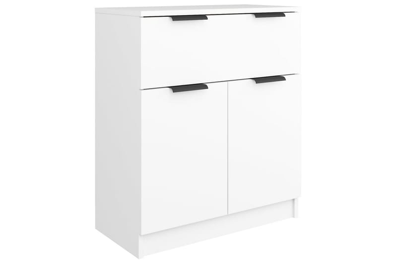 beBasic Skänk vit 60x30x70 cm konstruerat trä - Skänkar & sideboards