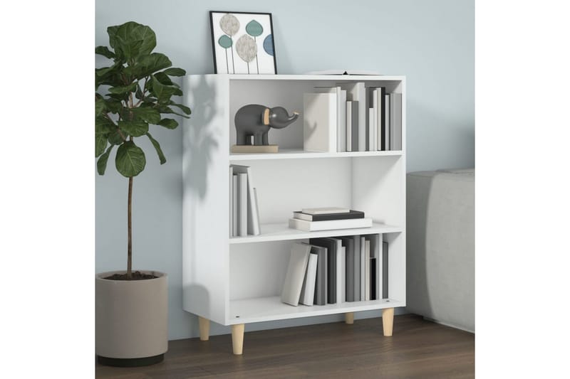 beBasic Skänk vit 69,5x32,5x90 cm konstruerat trä - Förvaring - Förvaringsmöbler - Skänkar & sideboards