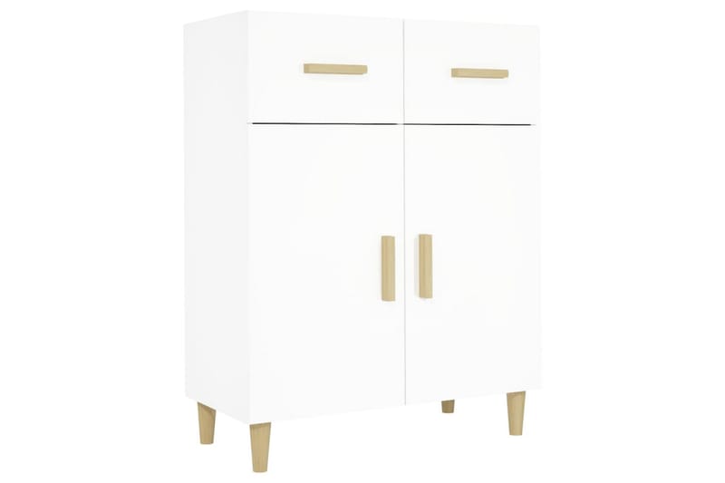 beBasic Skänk vit 69,5x34x89 cm konstruerat trä - Skänkar & sideboards