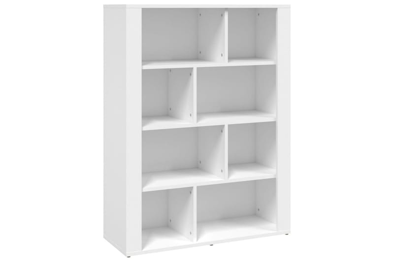 beBasic Skänk vit 80x30x106 cm konstruerat trä - Skänkar & sideboards