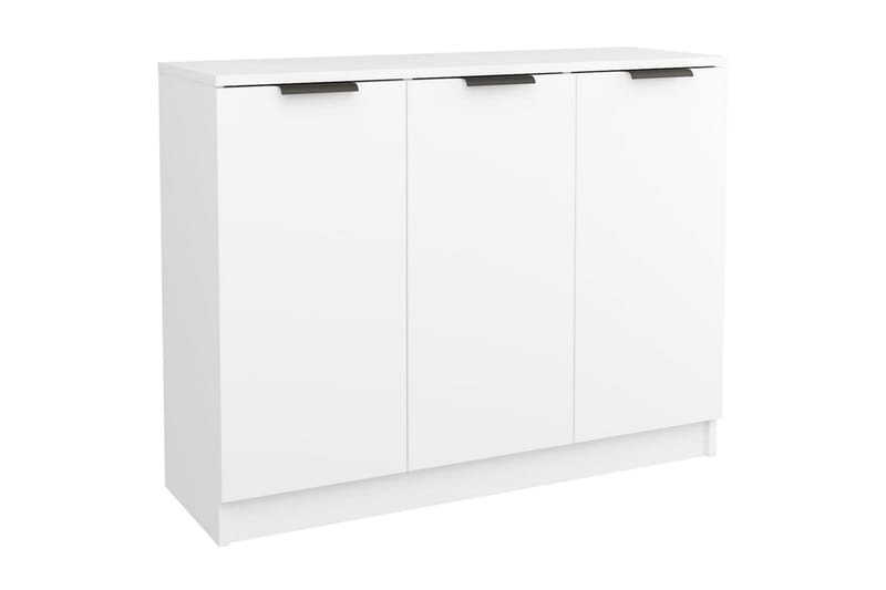 beBasic Skänk vit 90,5x30x70 cm konstruerat trä - Skänkar & sideboards