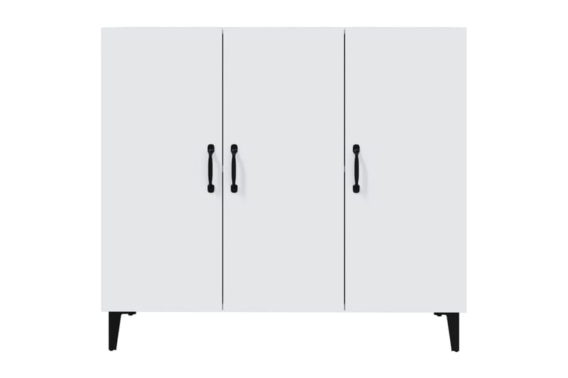 beBasic Skänk vit 90x34x80 cm konstruerat trä - Förvaring - Förvaringsmöbler - Skänkar & sideboards