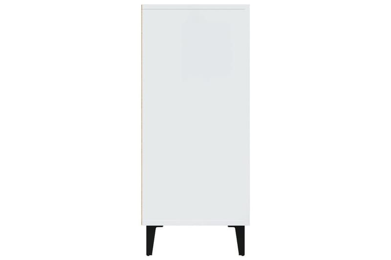 beBasic Skänk vit 90x34x80 cm konstruerat trä - Skänkar & sideboards