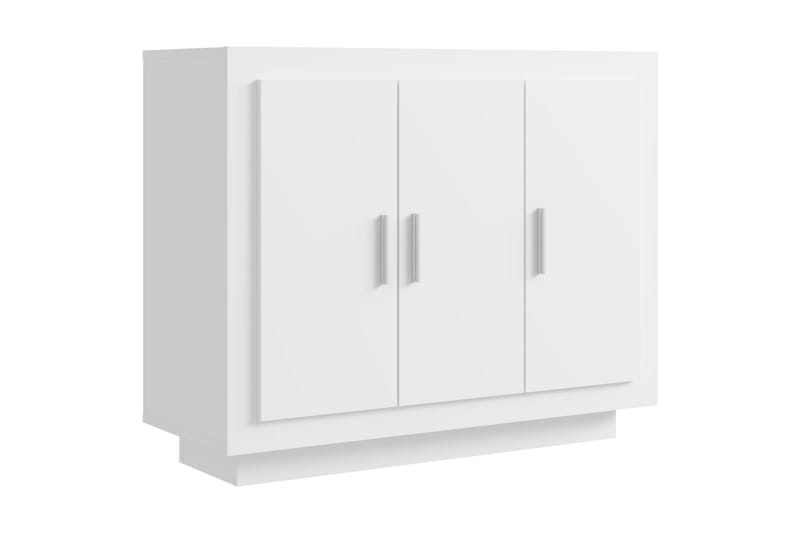 beBasic Skänk vit 92x35x75 cm konstruerat trä - Skänkar & sideboards