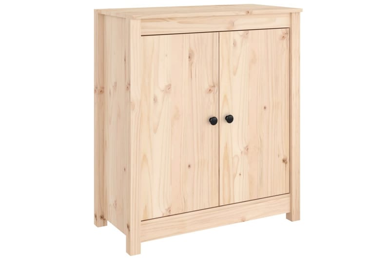 beBasic Skänkar 2 st 70x35x80 cm massiv furu - Förvaring - Förvaringsmöbler - Skänkar & sideboards