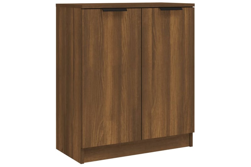 beBasic Skänkar 2 st brun ek 60x30x70 cm konstruerat trä - Förvaring - Förvaringsmöbler - Skänkar & sideboards