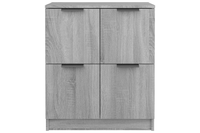 beBasic Skänkar 2 st grå sonoma 60x30x70 cm konstruerat trä - Förvaring - Förvaringsmöbler - Skänkar & sideboards