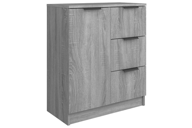 beBasic Skänkar 2 st grå sonoma 60x30x70 cm konstruerat trä - Förvaring - Förvaringsmöbler - Skänkar & sideboards
