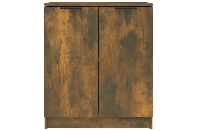 beBasic Skänkar 2 st rökfärgad ek 60x30x70 cm konstruerat trä - Förvaring - Förvaringsmöbler - Skänkar & sideboards
