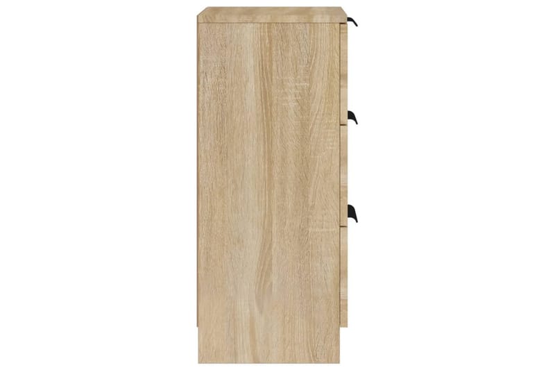 beBasic Skänkar 2 st sonoma-ek 30x30x70 cm konstruerat trä - Förvaring - Förvaringsmöbler - Skänkar & sideboards
