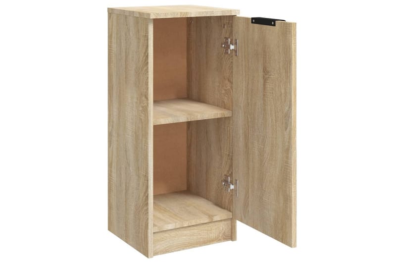 beBasic Skänkar 2 st sonoma-ek 30x30x70 cm konstruerat trä - Skänkar & sideboards