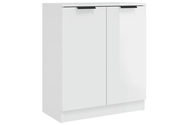 beBasic Skänkskåp vit högglans 60x30x70 cm konstruerat trä - Skänkar & sideboards