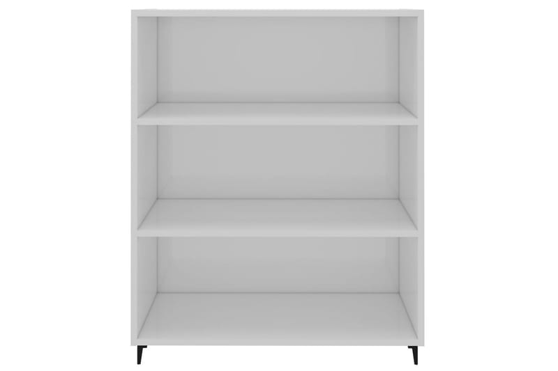 beBasic Skänkskåp vit högglans 69,5x32,5x90 cm konstruerat trä - Skänkar & sideboards