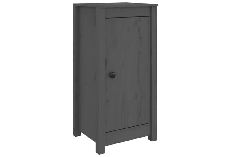 beBasic Skåp grå 40x35x80 cm massiv furu - Förvaring - Förvaringsmöbler - Skänkar & sideboards