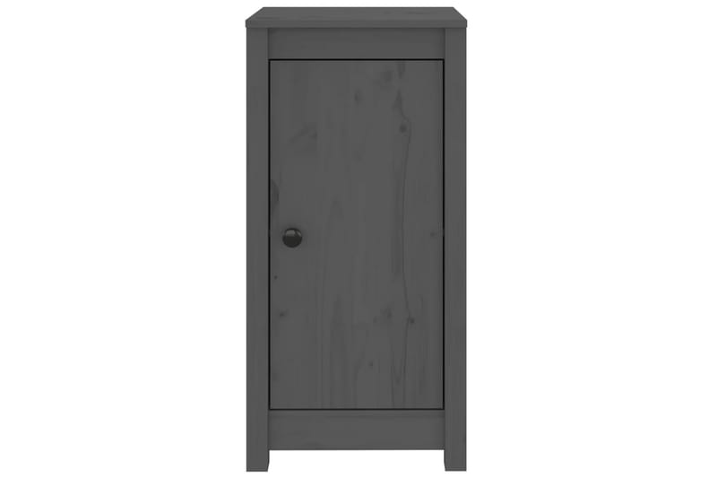 beBasic Skåp grå 40x35x80 cm massiv furu - Förvaring - Förvaringsmöbler - Skänkar & sideboards