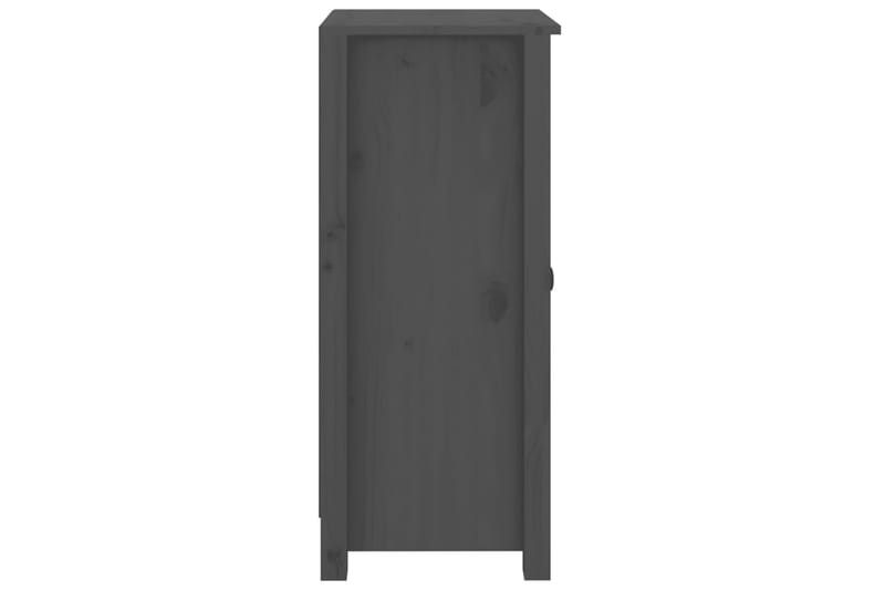 beBasic Skåp grå 40x35x80 cm massiv furu - Förvaring - Förvaringsmöbler - Skänkar & sideboards