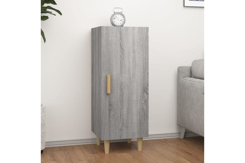 beBasic Skåp grå sonoma 34,5x34x90 cm konstruerat trä - Förvaring - Förvaringsmöbler - Skänkar & sideboards
